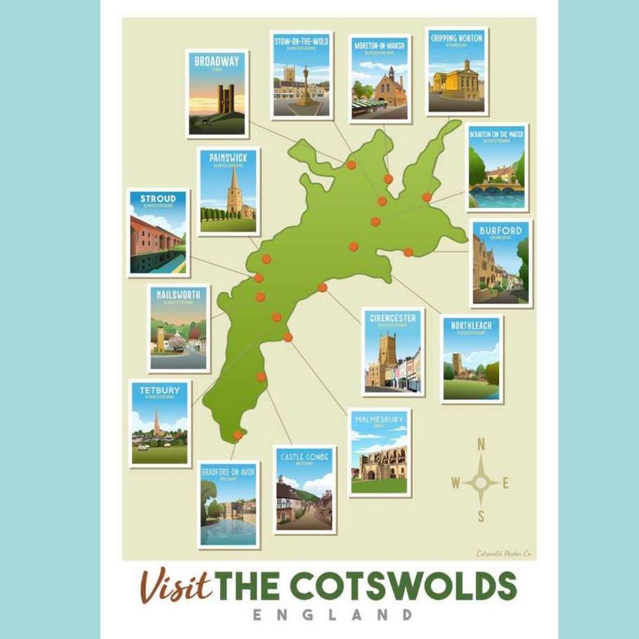 Large Stylish Luxury Cotswold Cottage - Ideal For Families, W/ Ev Charging Andoversford Bagian luar foto
